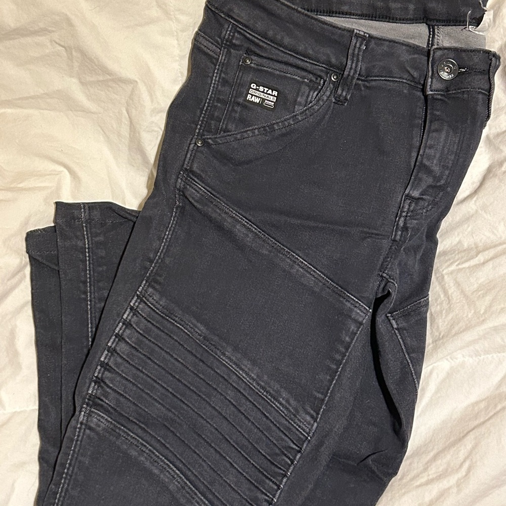G-Star Raw Women's Skinny Jeans - Dark Gray